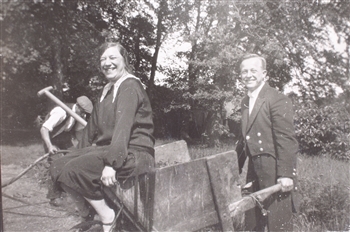 Servants at Play - Burton Constable Hall